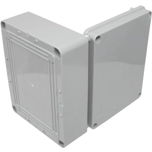 NEW SALE | Junction Box Sturdy Waterproof to IP56 Plastic Adaptable Enclosure and Plastic Screws - Indoor/Outdoor