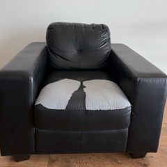 Sofa Set 3 + 1 with cushions and sofa cover