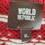 Christmas jumper men's XL red wool blend Image 3