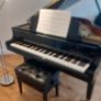 A1 Yamaha 4'11" baby grand piano Image 5