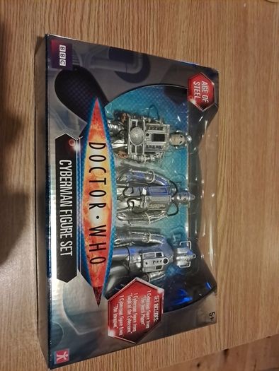 Doctor Who: Cybermen Age of Steel 3-pack 5.5'' Rare