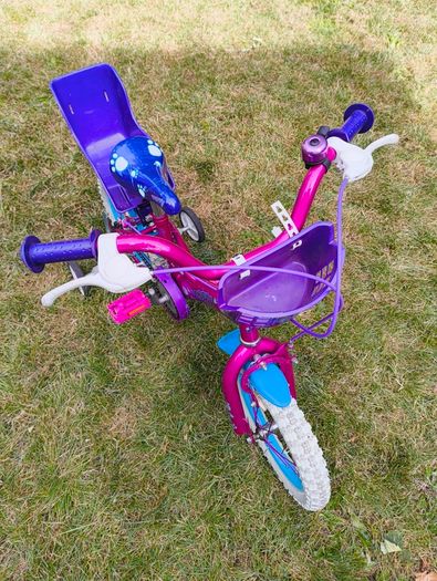 Puppy 14" Girls Bike with Stabilisers