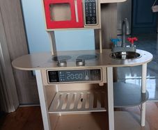 Kids Wooden Play Kitchen