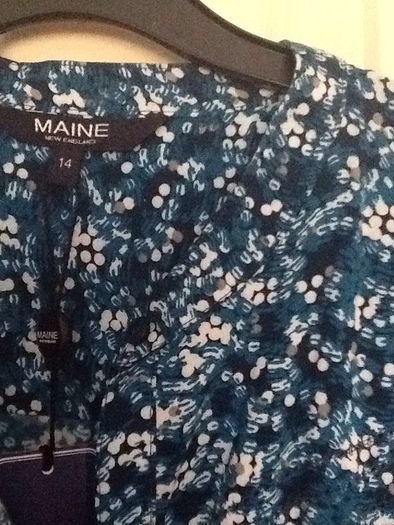 Maine brand over blouse