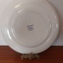 Fabulous & Unusual Large Blue and White 12.5" Charger or Display Plate by Wood & Sons in the Aesthetic Movement Inspired "Arabesque" Pattern Image 8