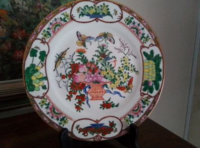Hand Painted Chinese Plate