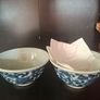 5 Chinese porcelain plates & incense container Image 4