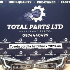 Toyota corolla hatchback 2023-on headlights