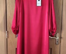 SALE PENDING - Brand new red satin dress, Size 22