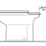 Roca Dama Bidet Seat - white Image 5
