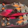 Girls pink Football shoes adidas X GHOSTED.3 FG Sz UK 10.5 EUC Image 4