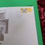1990 Irish One Punt Coin And Stamp Cover Image 2
