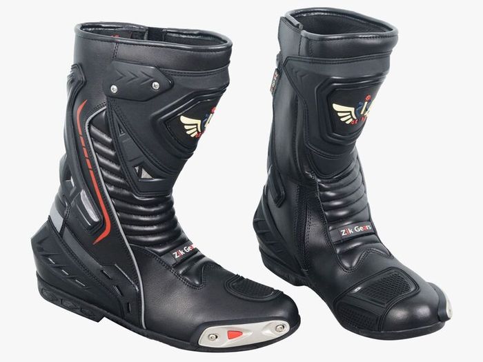 Premium Genuine Leather Motorcycle Riding Boots Motorbike Racing & Touring Boots