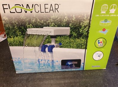 New BESTWAY flow clear led waterfall