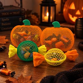 Halloween Pumpkin & Candy Treat Holders Set 3/9euro or 6/15euro