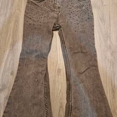 Sparkly denim trousers, 5-6 years