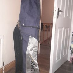 set of golf clubs