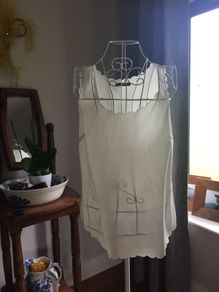 Cream oasis top