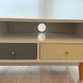 Retro Scandi Style Multi-Colour TV Unit / Media Console Image 2