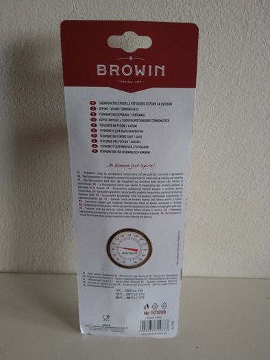 Cooking thermometer (0C to +300C) 17,5cm