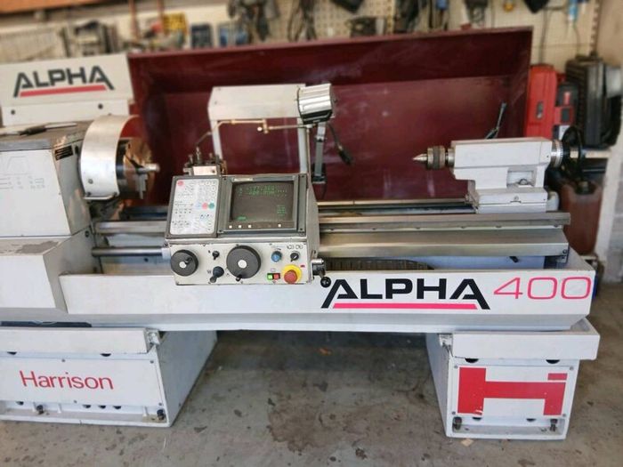 Harrison alpha 400 lathe