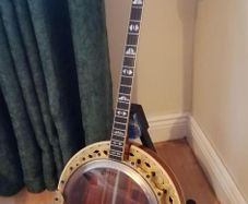 Framus Deluxe Gold Banjo