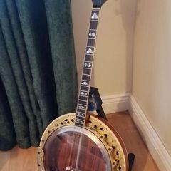 Framus Deluxe Gold Banjo