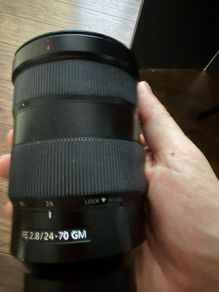 Sony lens 24-70 G-Master