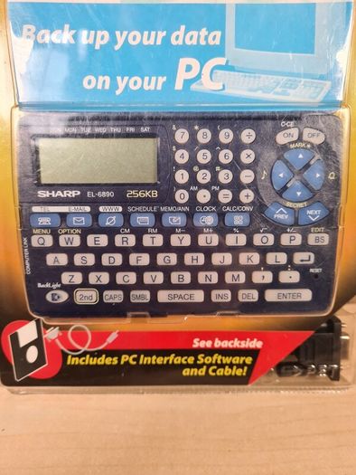 Vintage SHARP EL-6890PC electronic organizer pocket PC BRAND NEW SEALED