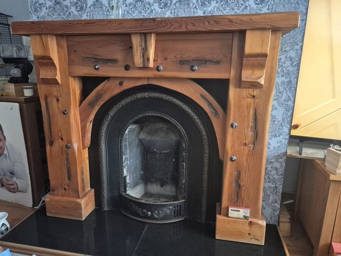 Solid Wood Fireplace Surround / Mantel