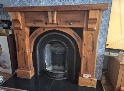 Solid Wood Fireplace Surround / Mantel