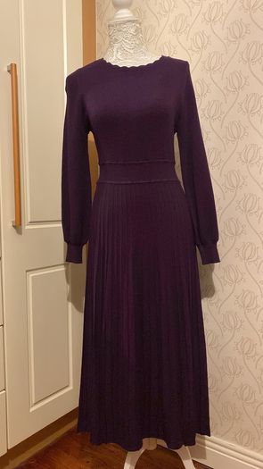 Dress grape woollen Monsoon