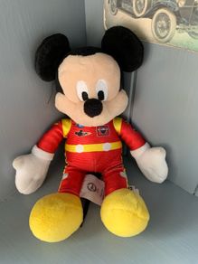 Disney Mickey Mouse Racer Soft Toy