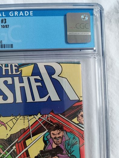 The Punisher Issue 3 CBCS / CGC 9.8  Certified Graded Comic Framed  DC Marvel