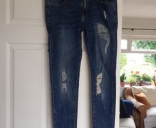 Enzo jeans distressed W34