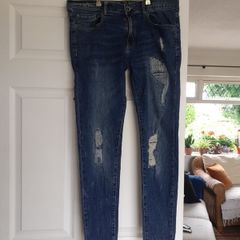 Enzo jeans distressed W34