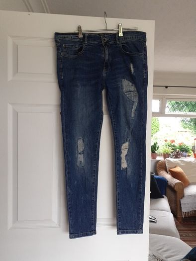 Enzo jeans distressed W34