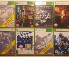 Xbox 360 games (some promo and sealed)