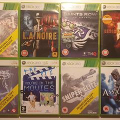 Xbox 360 games (some promo and sealed)