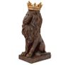Large Antique Style Lion Garden Statue  Cast Stone Sculpture 57cm Image 5