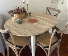 Dining table and chairs
