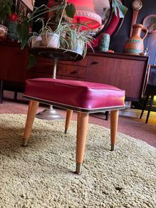 Mid Century Footstool