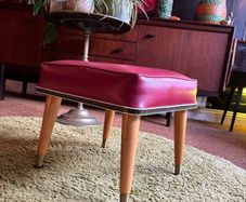 Mid Century Footstool
