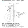 APP Bluetooth WiFi Indoor Smart Door Lock Biometric Fingerprint Lock Password Key Unlock Electronic Digital Lock Image 9