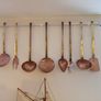 Various vintage Copper Kitchen Utensils Image 2