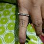 Folli Follie Crystal Rose Gold White Ring Image 2