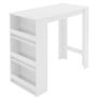 Bar table with 3-tier shelf Image 7