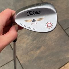 Left handed Titleist 60 degree wedge