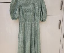 Green Floral Summer Dress