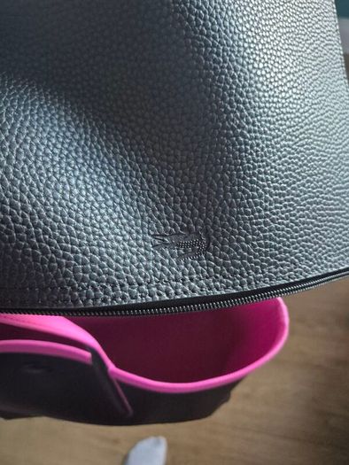 Lacoste tote bag reversible